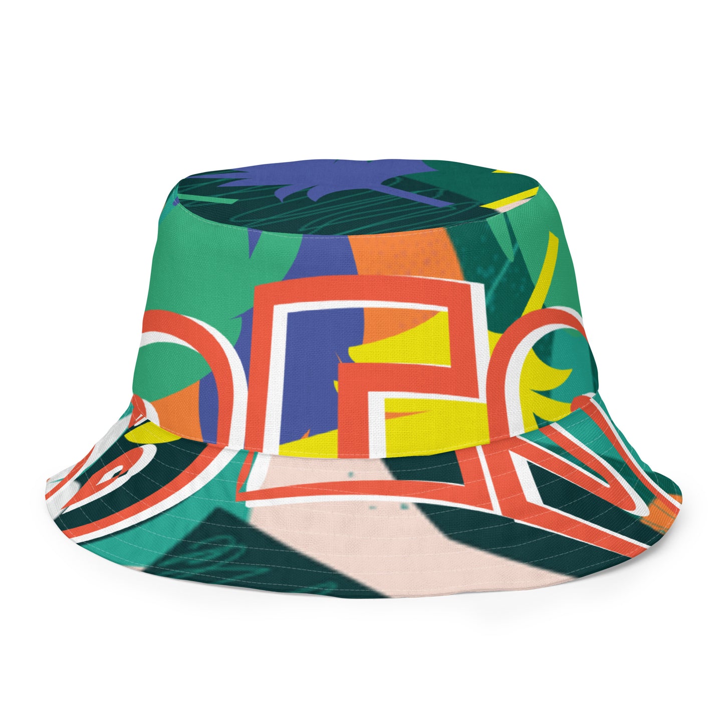 Men's Reversible Tropical Bucket Hat
