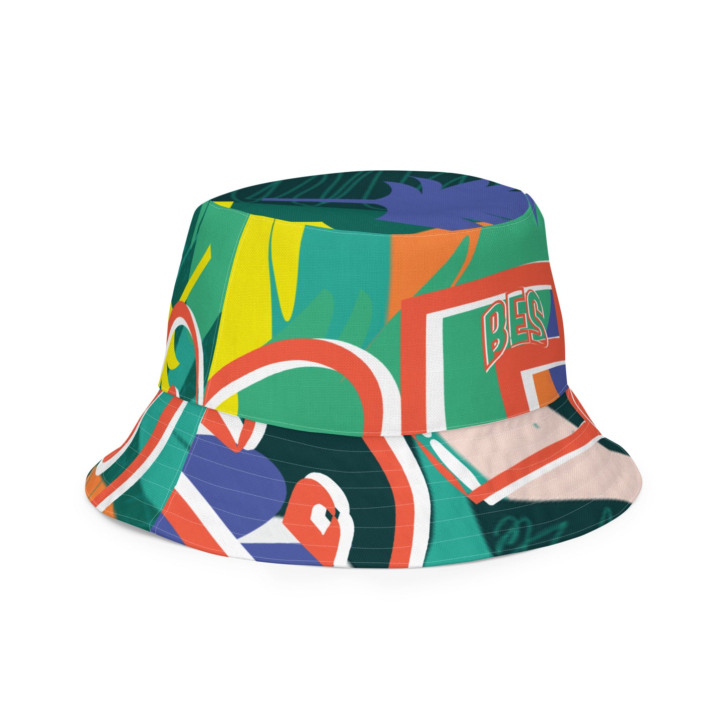 Men's Reversible Tropical Bucket Hat