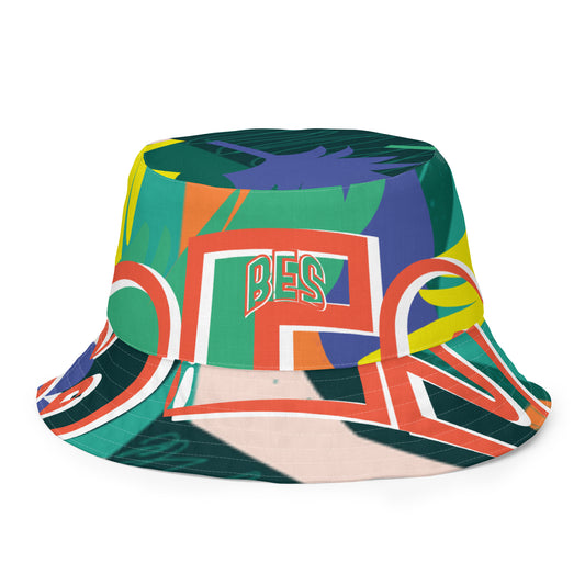 Men's Reversible Tropical Bucket Hat